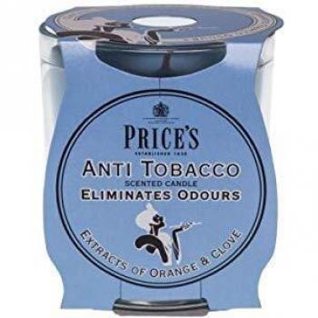 Vela Antitabaco en Tarro Price's - Aroma Fresco de 30 horas
