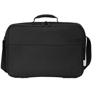 base xx C 15.6 Clamshell maletín - Maletín para portátil con Compartimento Principal con Cierre y Acolchado Integral, Negro