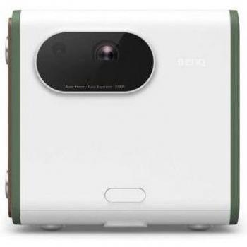BenQ GS50 Proyector 1080p para Exteriores | Altavoz Bluetooth Extra Bass | Android TV | HDMI