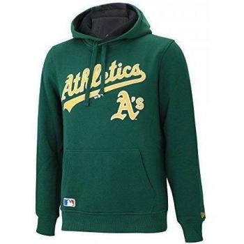 New Era Ne92236Fa16 Mlb Po Oakath - Sudadera-Línea Oakland Athletics para hombre, color verde, talla XXL