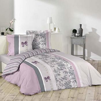 Douceur D'Intérieur  - 1641036, Funda De Edredon 2 Personas , 240 X 220 Cm , Charmance , Estampado 42 Hilos Allover