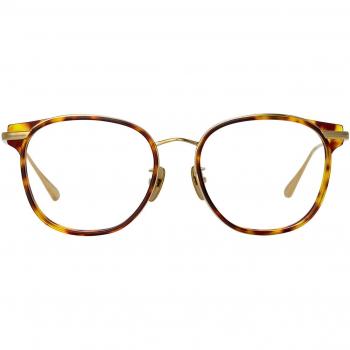 Linda Farrow BOWER LFL1486 C2 Men's Eyeglasses Tortoiseshell Size 53 - Blue Light Block Available