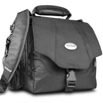 Mantona Zirkon bolsa de hombro para cámara - Negro
