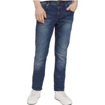 Vaquero de hombre Aedan de tiro bajo en color azul marino de corte slim