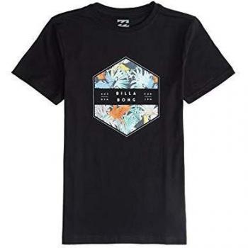 BILLABONG Access SS tee Boy Camiseta, Negro