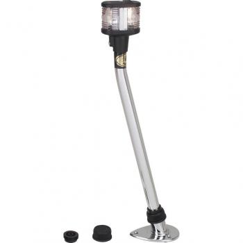 Perko 1125DP4CHR Plug-In Mount Combination Masthead/White All-Round Light - 12V