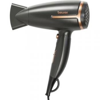 Secador de pelo de viaje Beurer HC 25 Edición Limitada 2024, Plegable, Iones, 1600W, Uso Mundial