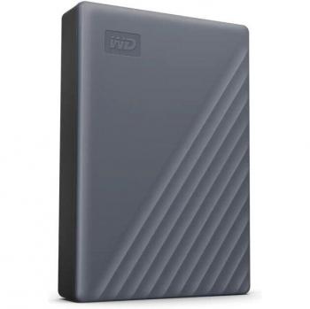 Western Digital My Passport 6TB External Hard Drive, 2.5, USB Type-C 3.2 Gen 1, Red