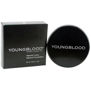 Youngblood Natural Loose Mineral Foundation - Mineral Powder Foundation Shade Sunglow (Cool) 10 g