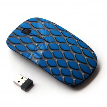 KOOLmouse [ Ratón óptico 2.4G inalámbrico ] [ metall setka fon ]