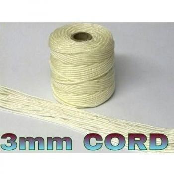 10mts of Curtain track 3mm diameter pre stretched cord by Integra