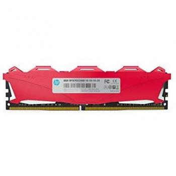 HP V6 Gaming DDR4 8GB 2400MHz CL16 288-Pin U-DIMM Memoria Roja - Modelo: 7EH58AA