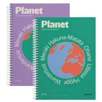 Agenda Escolar Planet 2023/24 Primaria