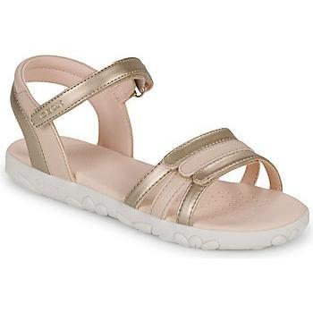 Sandalias Geox para Niña Haití J258ZA 0NFBC en Color Platino