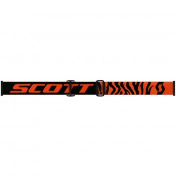 Scott Goggle Recoil XI Black/Fluo Naranja, silver chr