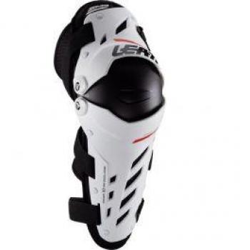 Leatt 2024 Protectores Juveniles de Rodilla y Espinilla Dual Axis - Blanco, Talla Única