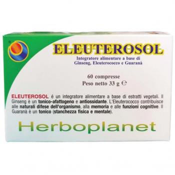 Complemento Alimenticio Eleuterosol 60 Compresas - Coadyuvante en caso de fatiga física y mental