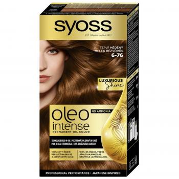Syoss Oleo Intense Permanent Hair Dye with Oil Shade 6-76 Warm Copper 1 pc