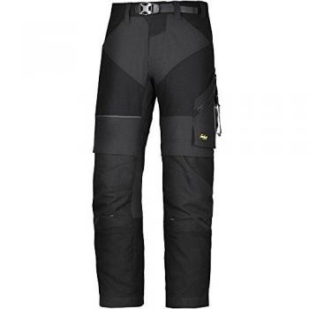 Snickers Workwear FlexiWork Pantalones de Trabajo, Hombre, Negro