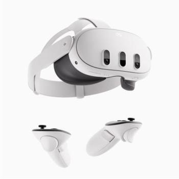 Meta Quest 3 Virtual Reality Headset Bundle - 512GB, White, Includes Asgard's Wrath 2