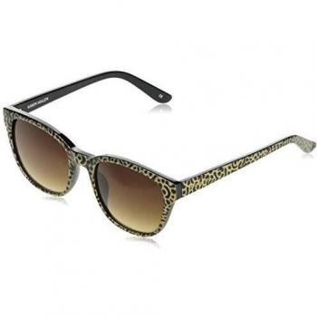 Karen Millen Women's KM Collection Sunglasses, Leopard, 57