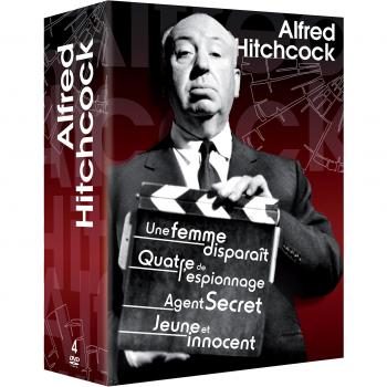 Alfred Hitchcock : Une femme disparait + Quatre de l'espionnage + Agent secret + Jeune et innocent [Francia] [DVD]