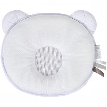 Cojín Cale Tête P'tit Panda Air+ - Anti Cabeza Plana, Color Blanco