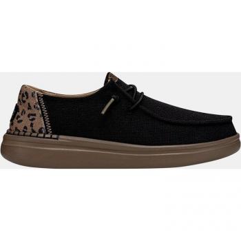 Hey Dude - Zapatos de cordones de mujer de tejido con plataforma modelo Wendy Rise Leo