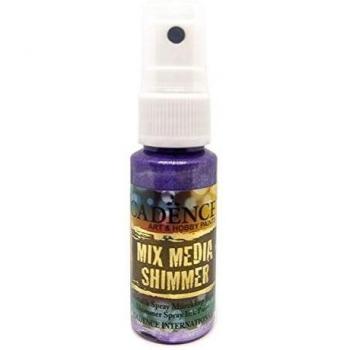 Cadence Spray Mix Media Shimmer Morado Ref.MMS08