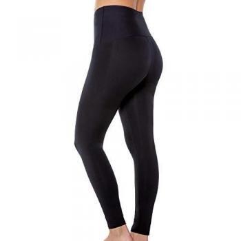 Leonisa ActiveLife Power Move Moderate Compression Mid-Rise Shapewear Leggings Activewear Athletic Pants for Women