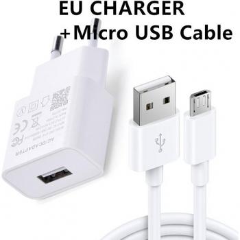 Cargador Rápido USB Europeo para Huawei P8 Mini, P9 Lite, P40, P20, P30 Lite PRO, Mate 9, 10, 20 y NOVA 5T/5I/P Smart