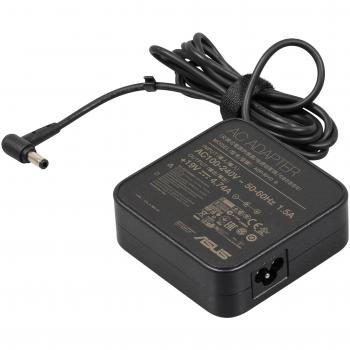 Adaptador e inversor de corriente ASUS 90W 19V DC, 4.74A - Fuente de alimentación portátil interior negra