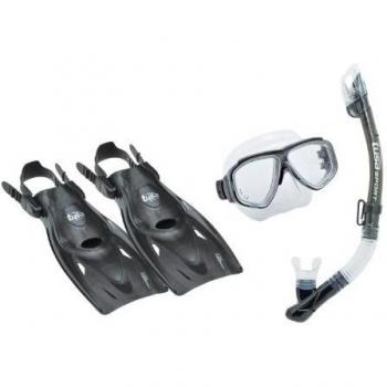 Tusa Sport Splendrive Dry - Set de viaje para buceo unisex, color negro, talla L