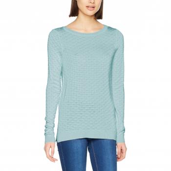 Vila Clothes Visarafina Knit Top-Noos, suéter para Mujer, Azul