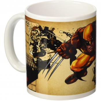 Distribución Semic - Smug032 - Muebles y Decoración - Taza Wolverine - Serie 1 - Marrón Wolverine