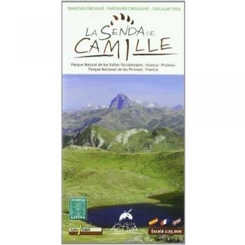 La Senda de Camille, mapa excursionista. Escala 1:25.000. Español, Français, English. Alpina Editorial.