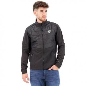 Chaqueta textil de capa media REV'IT! Storm 2 WB Negra