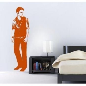 your design Vampir- Tatuaje de pared - 55 x 185 cm, marrón avellana