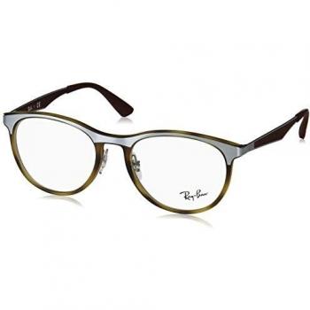 Ray-Ban 0rx 7116 8016 53 Monturas de Gafas, Matte Havana, Hombre