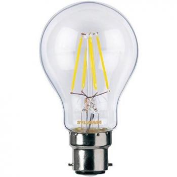 4 W LED de filamentos de Sylvania equivalente a 40 W bombilla halógena 470 Lumens