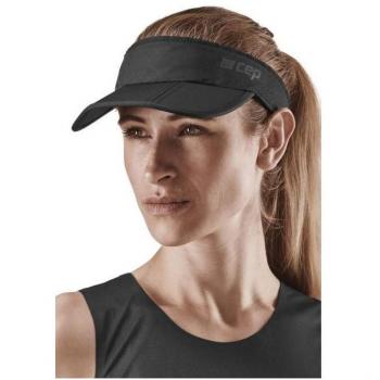 CEP The Run Unisex Black Compression Visor