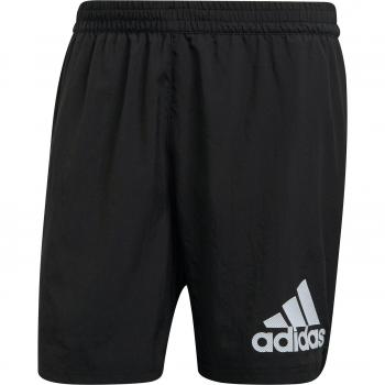 Adidas Pantalón Corto Run It Hombre Negro Cómodo y Ligero para Correr en Tallas Grandes