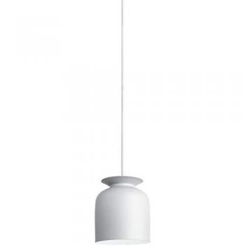 Lámpara Colgante Ronde Ø20 Blanco Mate - GUBI - Aluminio