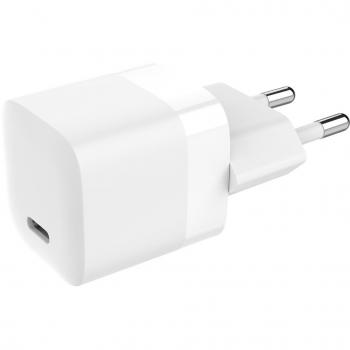 Cargador Rápido USB-C Vision 30W con Adaptador Enchufe Europeo
