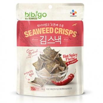 Snack Chips de Algas y Arroz Integral | Sabor Picante