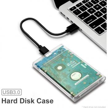 Adaptador de caja para disco duro móvil 2.5/3.0 USB para notebooks