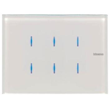 Bticino my home - Comando cristal 3 módulo blanco