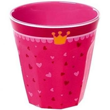 Sigikid 24770 melamina taza Pinky Queeny, multicolor