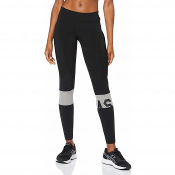 ASICS Color Block Tight Mallas, Mujer, Performance Black, L