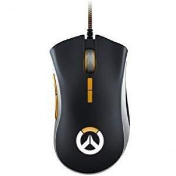 Razer DeathAdder Elite Overwatch - Ratón Gaming retroiluminación RGB, sensor óptico de 16000 DPI, eSports